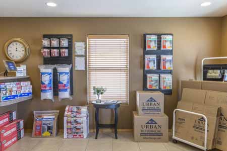 Moving supplies available for purchased.